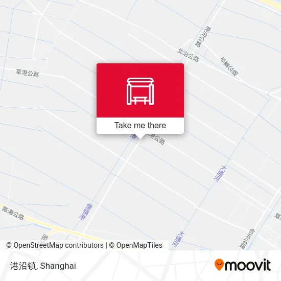 港沿镇 map