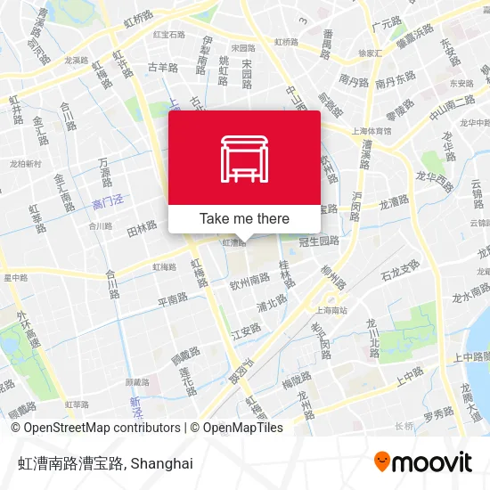 虹漕南路漕宝路 map