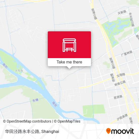 华田泾路永丰公路 map