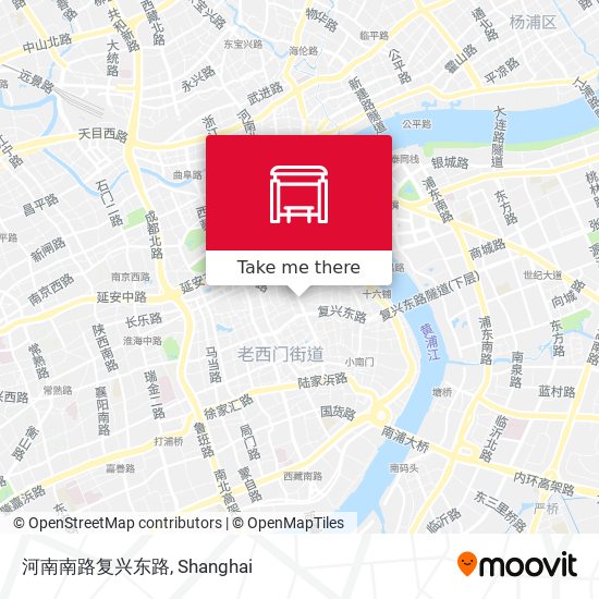 河南南路复兴东路 map