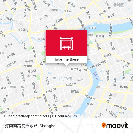 河南南路复兴东路 map