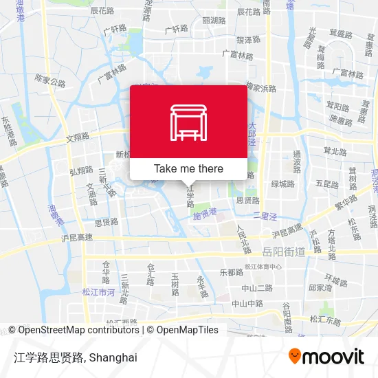 江学路思贤路 map