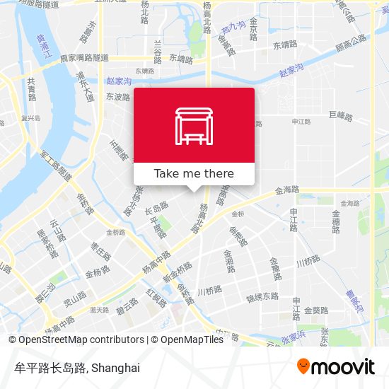 牟平路长岛路 map
