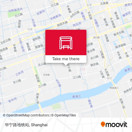 华宁路地铁站 map