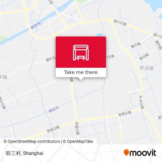 联三村 map