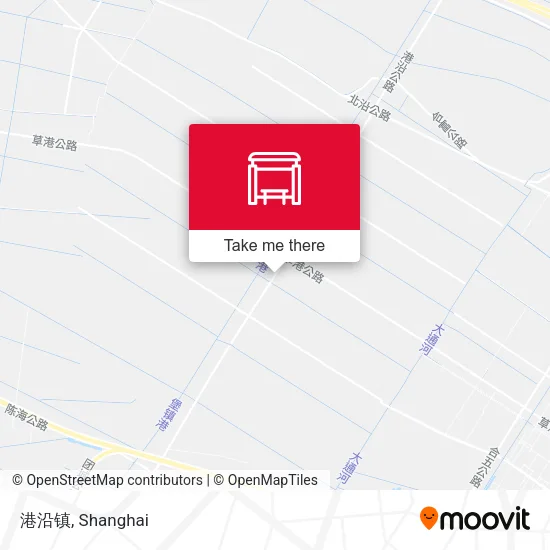 港沿镇 map
