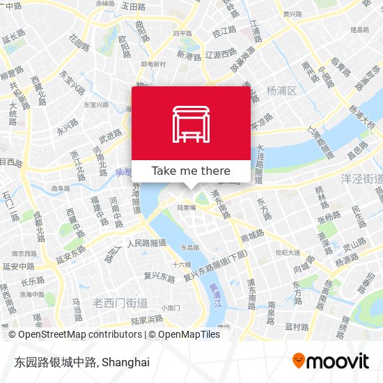东园路银城中路 map