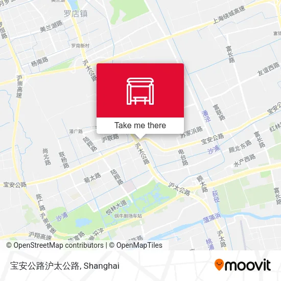 宝安公路沪太公路 map