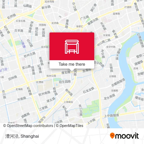 漕河泾 map