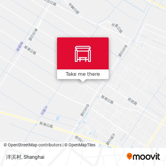 洋滨村 map