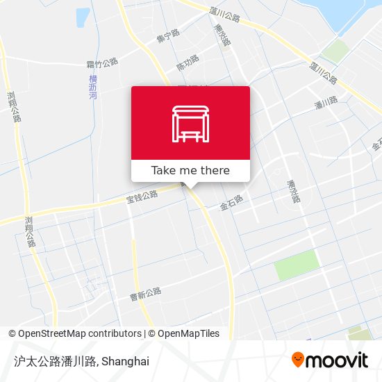 沪太公路潘川路 map