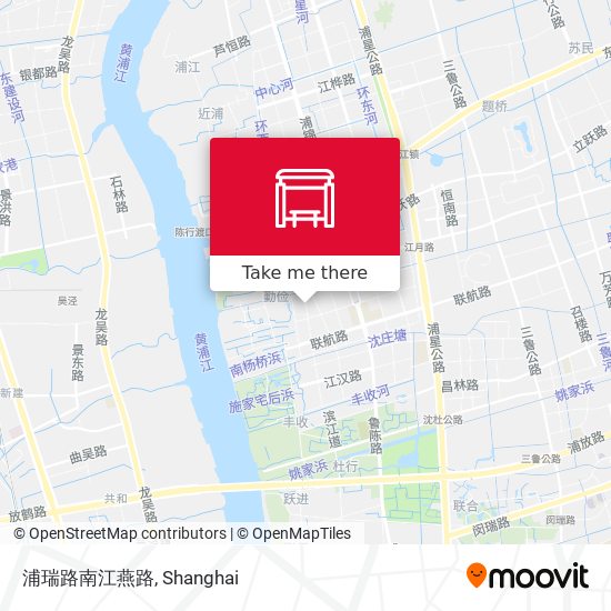 浦瑞路南江燕路 map