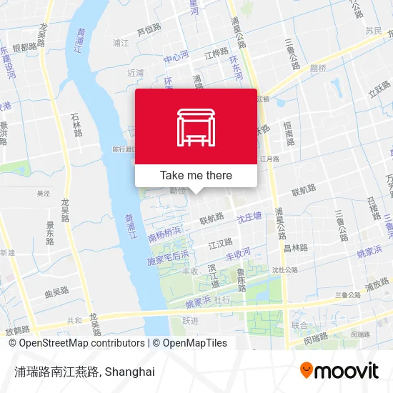浦瑞路南江燕路 map