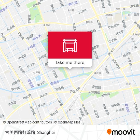 古美西路虹莘路 map