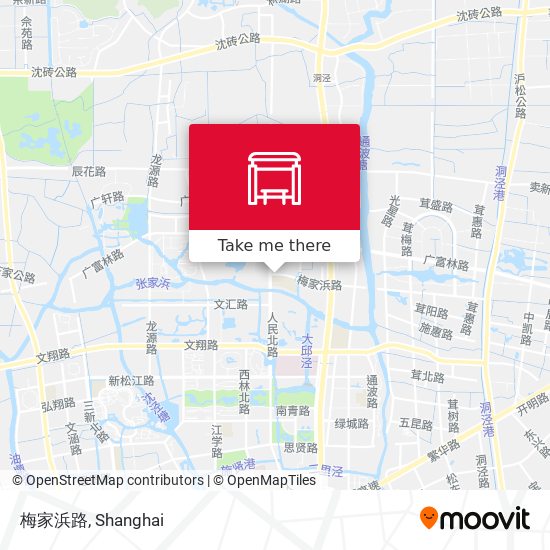 梅家浜路 map