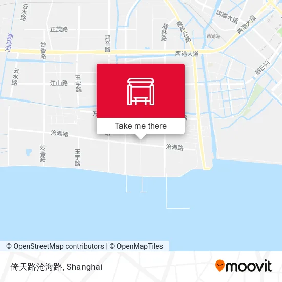 倚天路沧海路 map