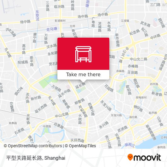 平型关路延长路 map