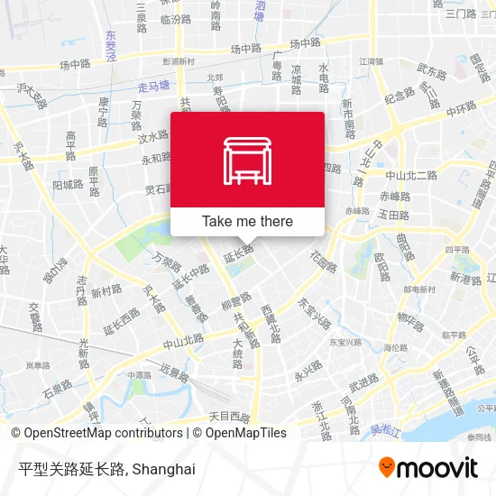 平型关路延长路 map