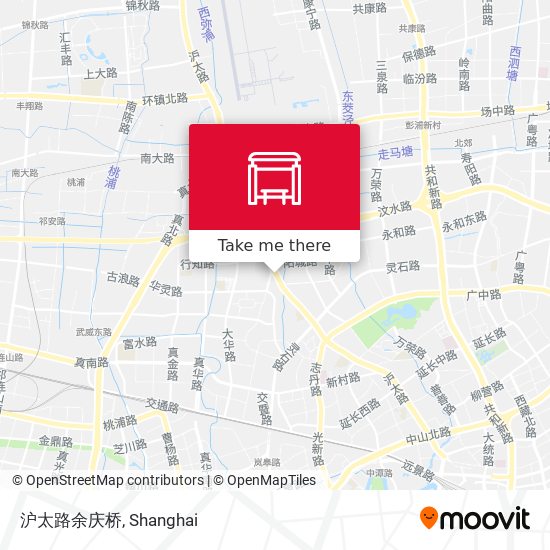 沪太路余庆桥 map