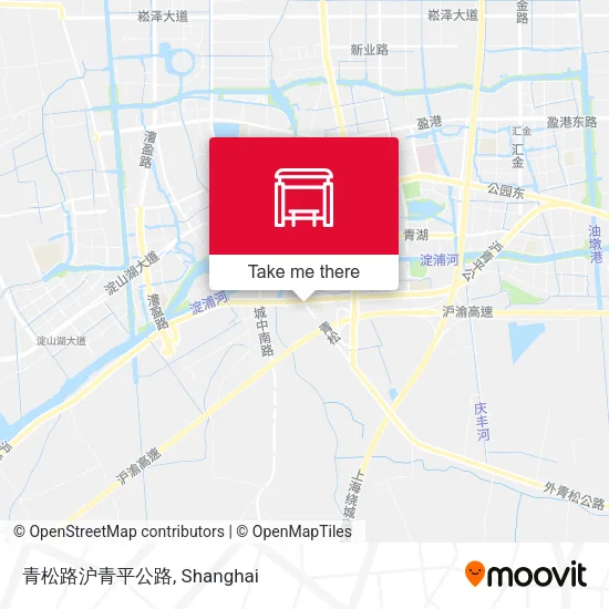 青松路沪青平公路 map