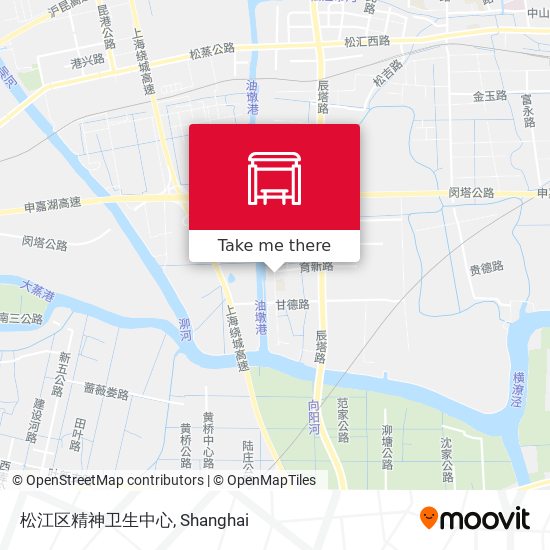 松江区精神卫生中心 map
