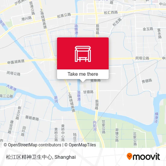 松江区精神卫生中心 map