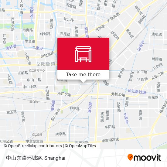 中山东路环城路 map
