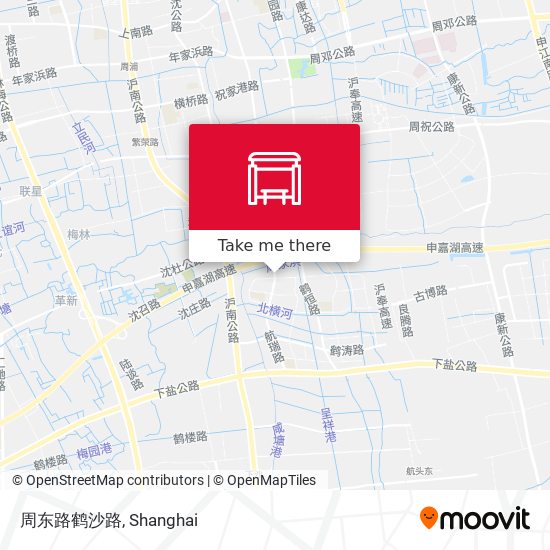 周东路鹤沙路 map