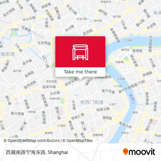 西藏南路宁海东路 map