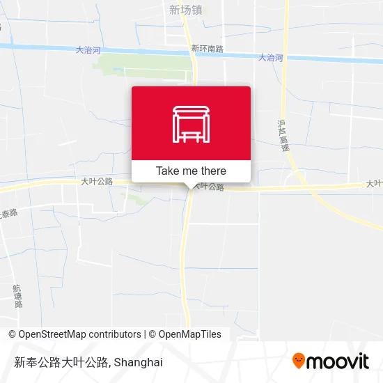 新奉公路大叶公路 map