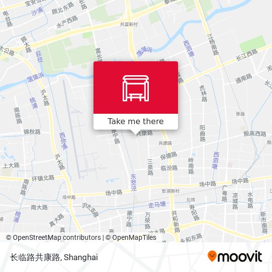 长临路共康路 map