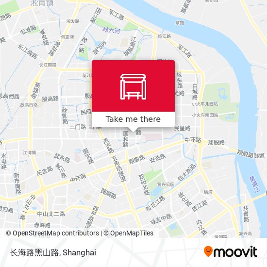 长海路黑山路 map