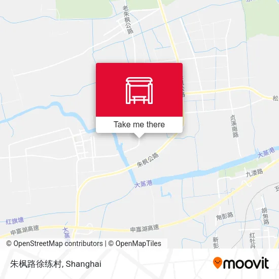 朱枫路徐练村 map