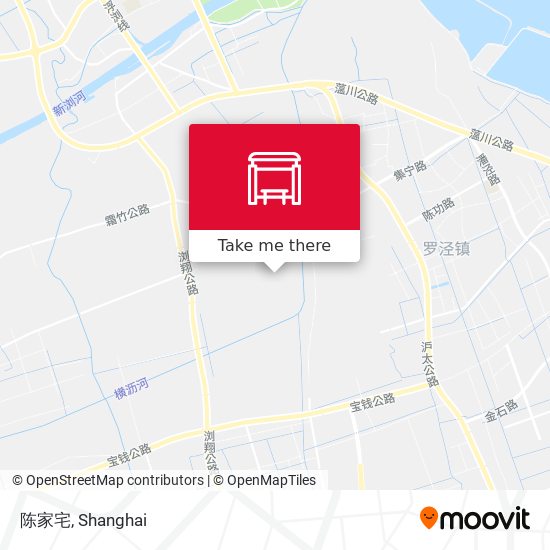 陈家宅 map