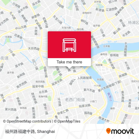 福州路福建中路 map