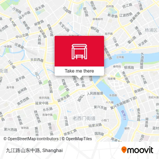 九江路山东中路 map