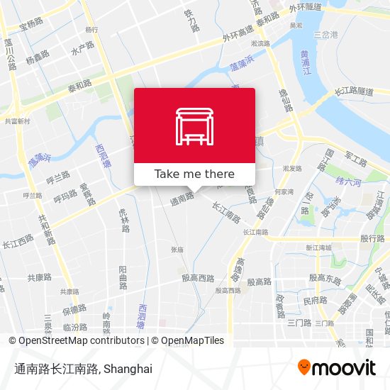 通南路长江南路 map