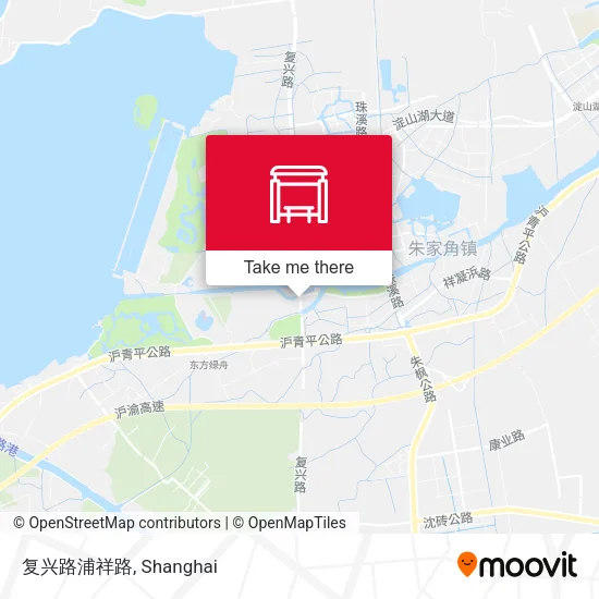复兴路浦祥路 map