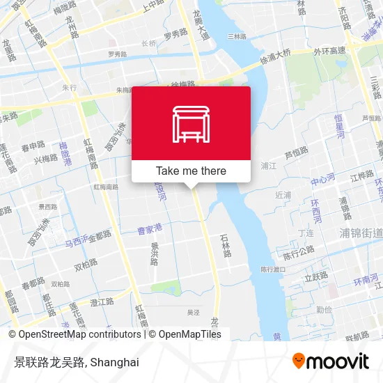 景联路龙吴路 map