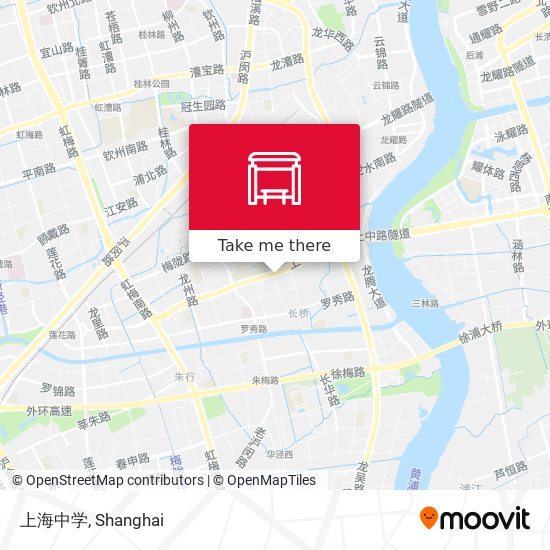 上海中学 map
