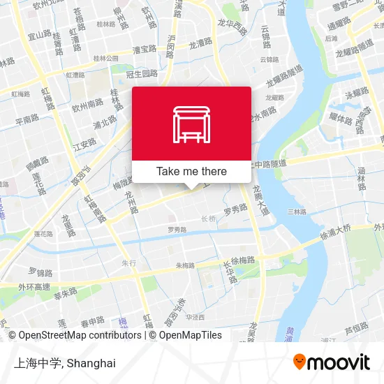 上海中学 map
