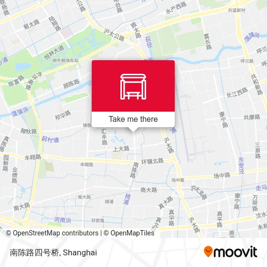 南陈路四号桥 map