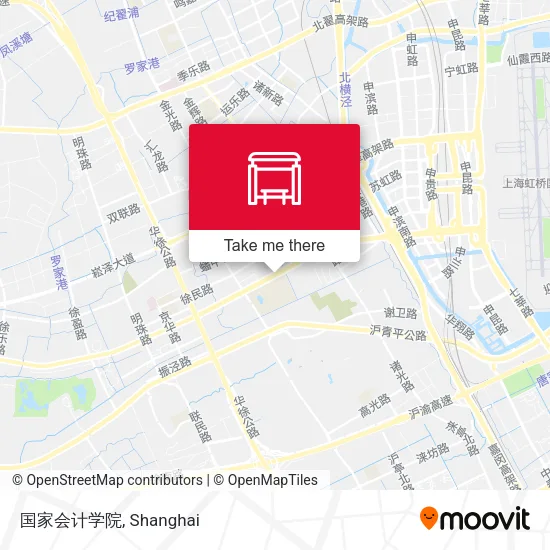 国家会计学院 map