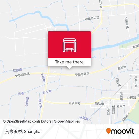 贺家浜桥 map