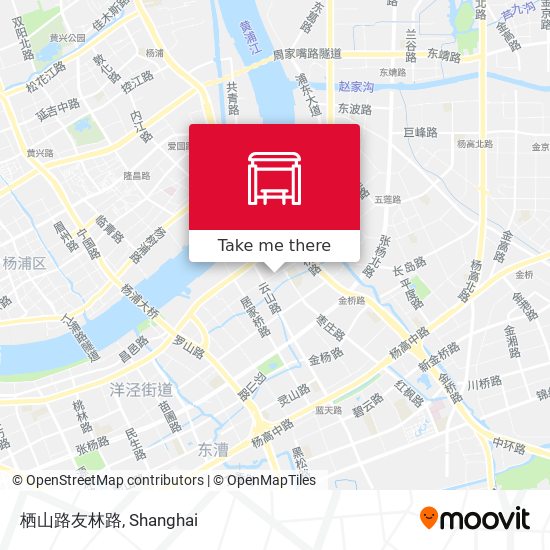 栖山路友林路 map
