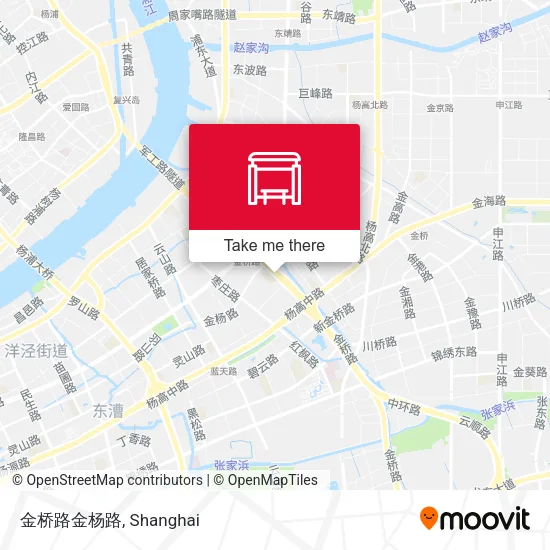 金桥路金杨路 map