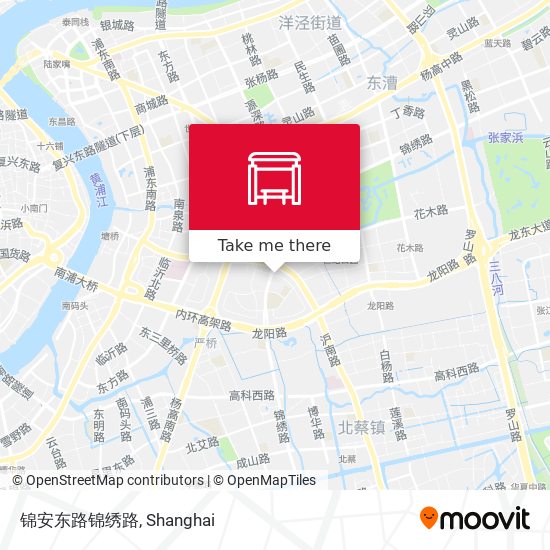 锦安东路锦绣路 map