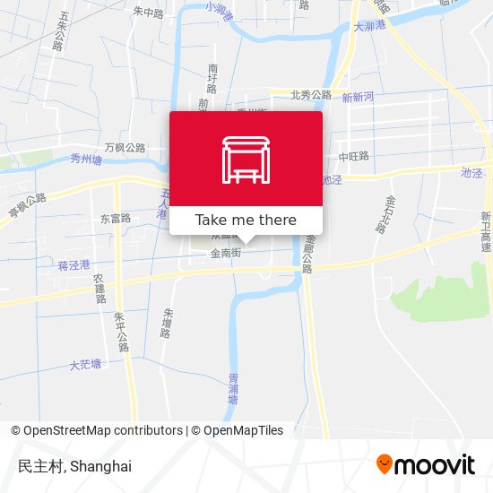 民主村 map