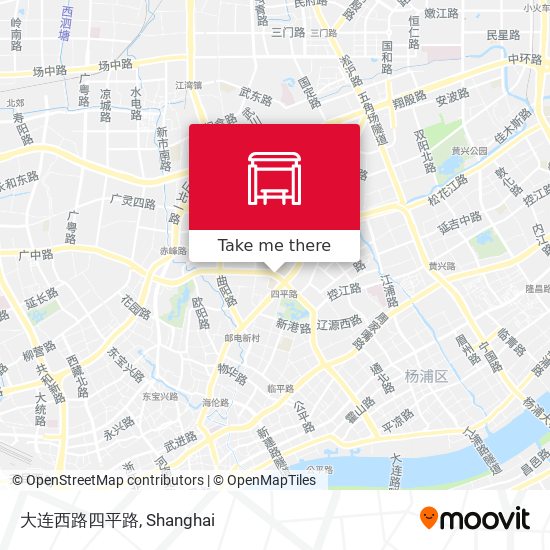 大连西路四平路 map