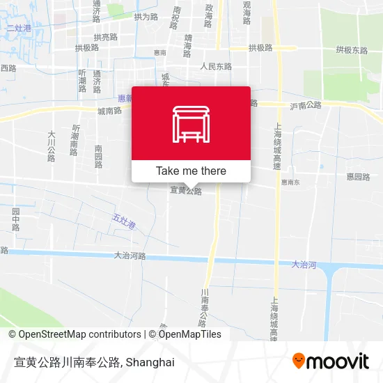 宣黄公路川南奉公路 map